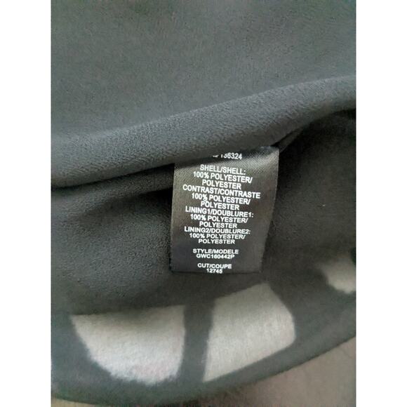 NWT Halston Heritage Sz 2 Asymmetrical Overlay Winged $595 Formal Maxi Dress - Picture 13 of 14